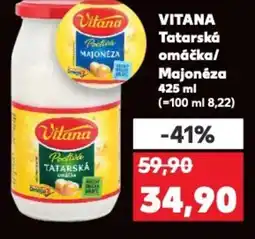 Kaufland VITANA Tatarská omáčka/ Majonéza nabídka