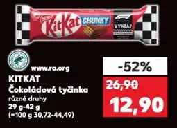 Kaufland KITKAT Čokoládová tyčinka nabídka