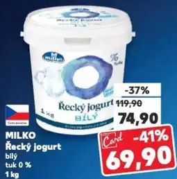 Kaufland MILKO Řecký jogurt nabídka