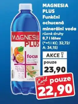 Kaufland MAGNESIA PLUS Funkční ochucená minerální voda nabídka