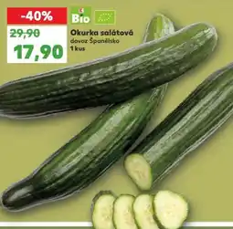 Kaufland Okurka salátová nabídka