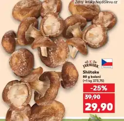 Kaufland Shiitake nabídka