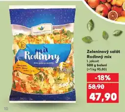 Kaufland Zeleninový salát Rodinný mix nabídka