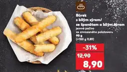 Kaufland Búrek s bílým sýrem/ se špenátem a bílým sýrem nabídka