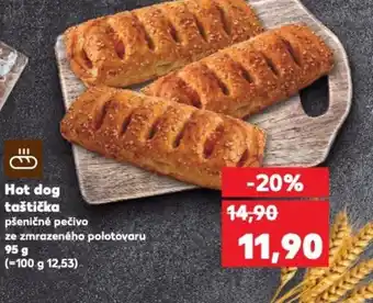 Kaufland Hot dog taštička nabídka