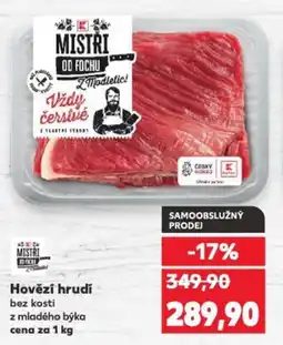 Kaufland Hovězí hrudi nabídka