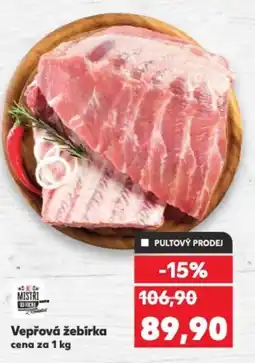 Kaufland Vepřová žebírka nabídka