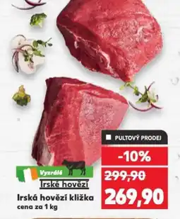Kaufland Irská hovězí kližka nabídka