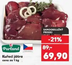 Kaufland Kuřecí játra nabídka