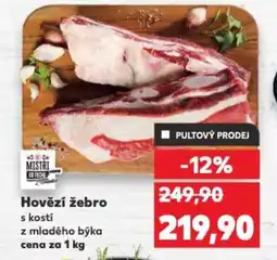 Kaufland Hovězí žebro nabídka