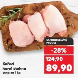 Kaufland Kuřecí horní stehna nabídka