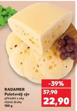 Kaufland RADAMER Polotvrdý sýr nabídka