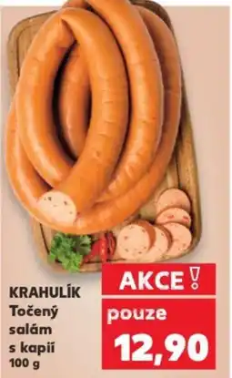 Kaufland KRAHULIK Točený salám s kapii nabídka