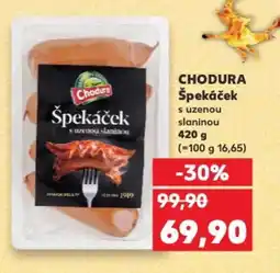 Kaufland CHODURA Špekáček nabídka