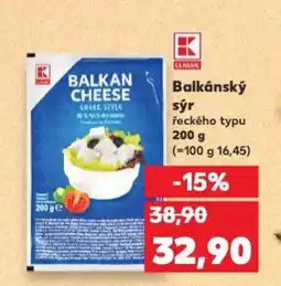 Kaufland Balkánský sýr nabídka