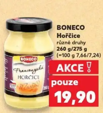 Kaufland BONECO Hořčice nabídka