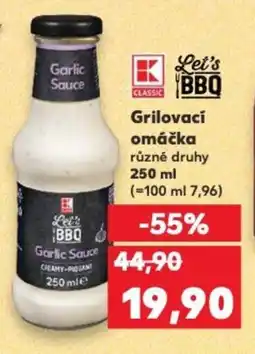 Kaufland Grilovaci omáčka nabídka