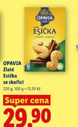 Lidl OPAVIA ZLATE 1840 ESÍČKA se skoicí nabídka