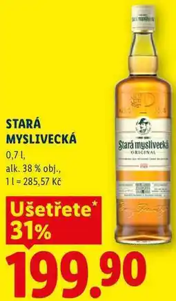 Lidl STARÁ MYSLIVECKÁ, 0,7 1 nabídka