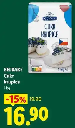 Lidl BELBAKE Cukr krupice nabídka