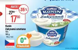 Globus Kunín Zakysaná smetana 15% nabídka