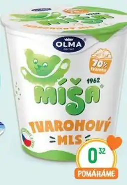 Globus Olma Míša Tvarohový mls nabídka