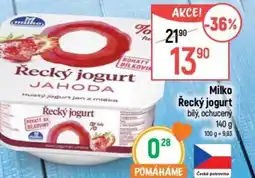Globus Milko Řecký jogurt bílý, ochucený nabídka