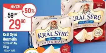 Globus Král Sýrů Hermelín nabídka