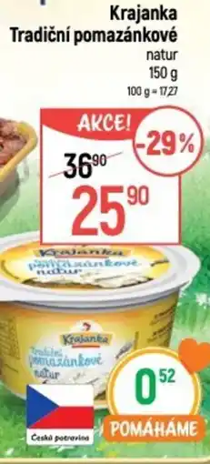 Globus Krajanka Tradiční pomazánkové nabídka