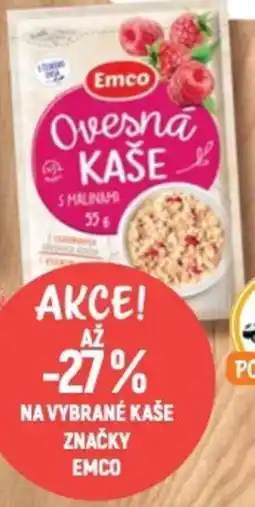 Globus Na vybrané kaše značky emco nabídka