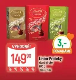 Globus Lindor Pralinky nabídka