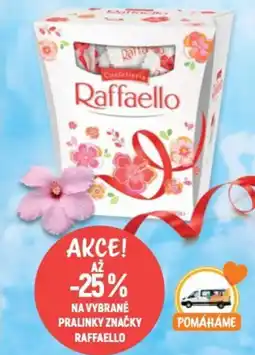 Globus Na vybrané pralinky značky raffaello nabídka