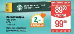 Globus Starbucks Kapsle nabídka