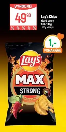 Globus Lay's Chips nabídka
