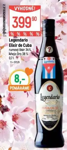 Globus Legendario Elixir de Cuba nabídka