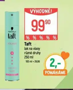Globus Taft lak na vlasy nabídka