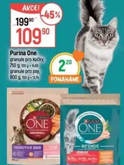 Globus Purina One granule pro kočky nabídka