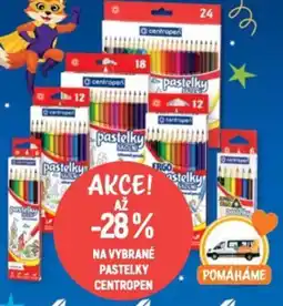 Globus Na vybrané pastelky centropen nabídka