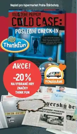 Globus Na vybrané hry značky think fun nabídka