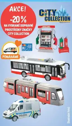 Globus Na vybrané dopravní prostředky značky city collection nabídka