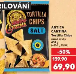 Kaufland ANTICA CANTINA Tortilla Chips nabídka