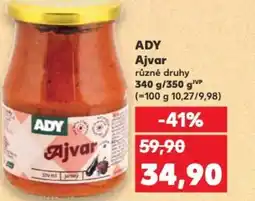 Kaufland ADY Ajvar nabídka