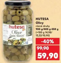 Kaufland HUTESA Olivy nabídka