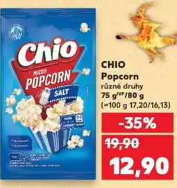 Kaufland CHIO Popcorn nabídka