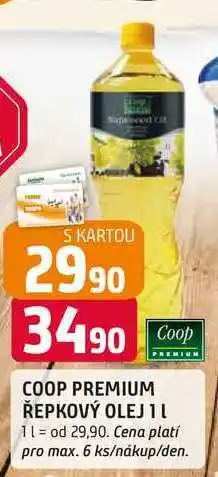 Trefa COOP PREMIUM ŘEPKOVÝ OLEJ nabídka