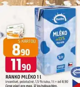 Trefa RANKO MLÉKO nabídka