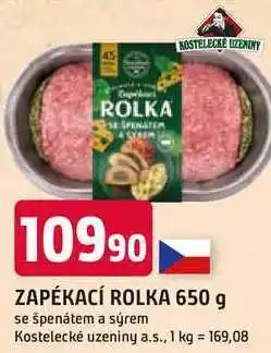 Trefa ZAPÉKACÍ ROLKA 650 g se špenátem a sýrem nabídka