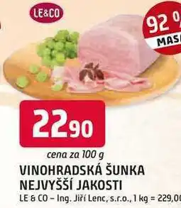 Trefa VINOHRADSKÁ ŠUNKA NEJVYŠŠÍ JAKOSTI nabídka