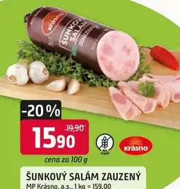 Trefa ŠUNKOVÝ SALÁM ZAUZENÝ nabídka