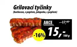 ZEMAN Grilovací tyčinky (barbecue, s pepřem, jalapeño, s pepřem) nabídka